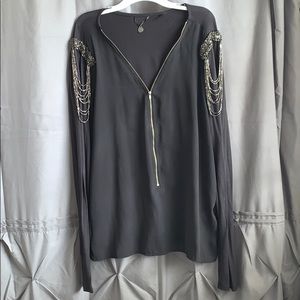 Bling shoulder top